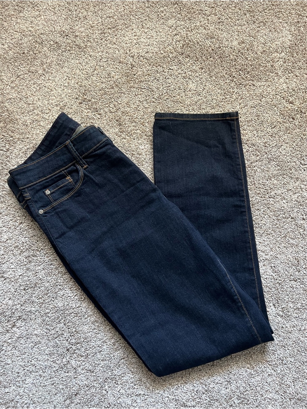 NYDJ Dark Blue Denim Jeans